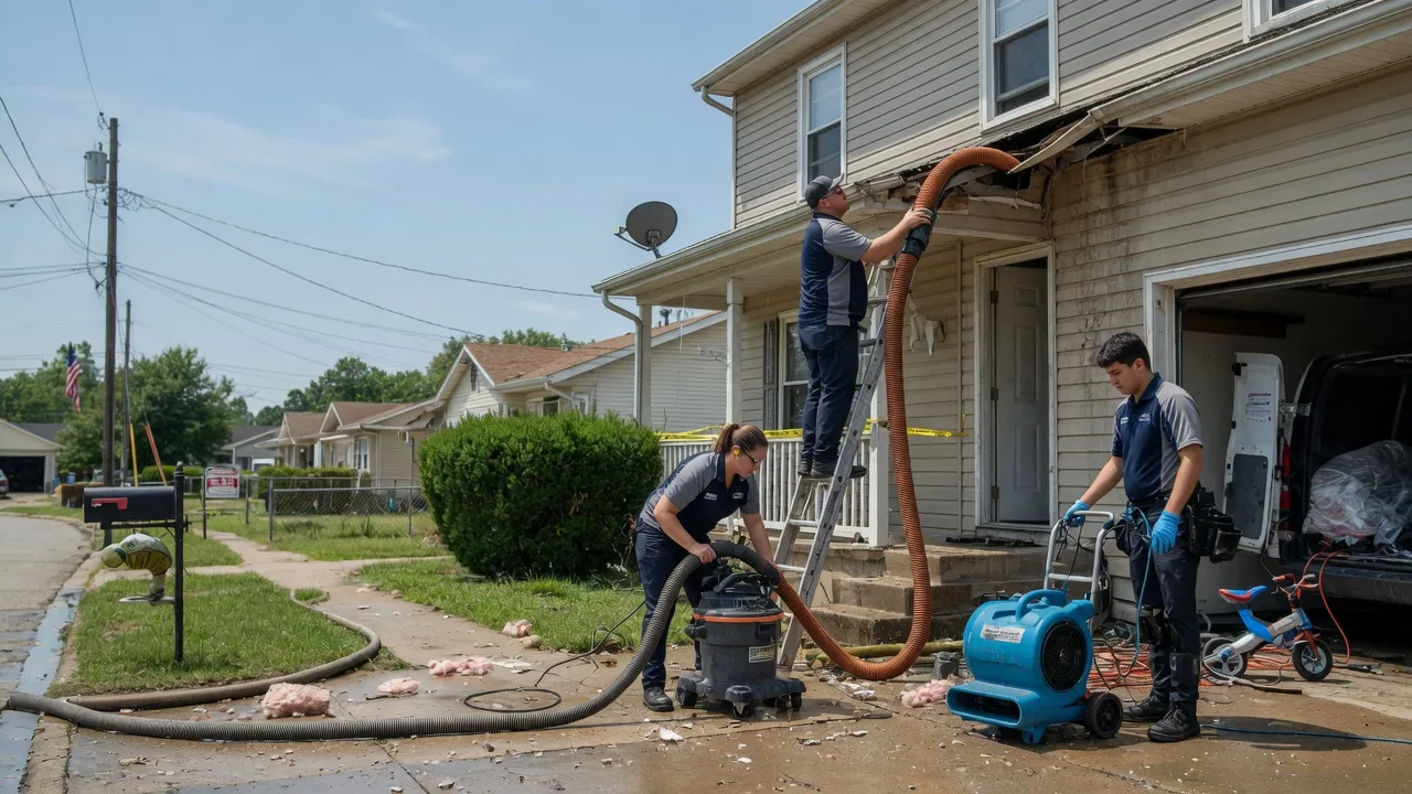 Water Damage Restoration in Independence, KS near me